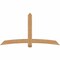 Ekena Millwork Bellingham Timber Gable Bracket, Western Red Cedar, 84"W x 45"H x 5 1/2"D x 5 1/2"F, 13/12 Pitch GBW084X45X0606BEL00SWR - alternate 1